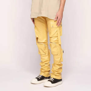 2025 Women's Leather <b>Pants</b> High Waist Elegant Straight Leg Loose and <b>Sexy</b> Streetwear Casual Style Female Trouser - Product Image 6