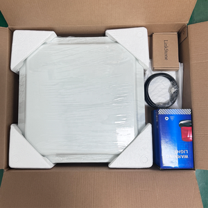 Bán lẻ chống trộm Đếm Đầu UHF 860-960 MHz <span class=keywords><strong>EAS</strong></span> hệ thống ABS trắng vuông 1 máy chủ 4 Ăng-ten 5-10m phạm vi phát hiện Hệ thống RFID - Product Image 6