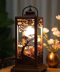 วัสดุฮอร์นแฮนด์เมดรูปสัตว์เซนจากจีนไฟ LED ติดผนังตกแต่งบ้านในร่มสำหรับห้องนั่งเล่นห้องนอนทีวีทางเดินห้องโถงวิลล่า - Product Image 5