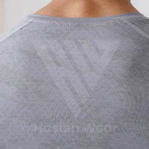 Service OEM, logo personnalisé, t-shirts de sport pour hommes, pour entraînement athlétique, t-shirts de sport de haute qualité pour la musculation - Product Image 6