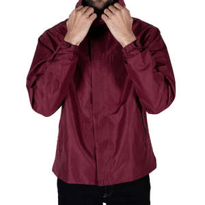 Chaqueta cortavientos cálida ligera de nueva moda para hombre con cremallera chaqueta cortavientos de patrón sólido para la temporada de otoño OEM - Product Image 3