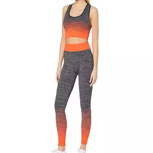 Conjuntos Deportivos de Yoga para Mujer, Diseño Sólido, Transpirable, Spandex, Poliéster, Casual, Holgado, Sublimado, Impresión Personalizada - Product Image 4