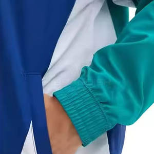 ชุดกันลมสำหรับผู้ชายชุดกันลมสำหรับผู้ชายวัสดุทนทานพิมพ์โลโก้ขนาดพิเศษใช้กลางแจ้ง - Product Image 6