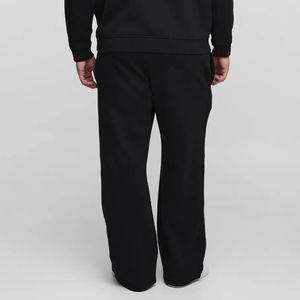 กางเกงวอร์มลำลองผู้ชายคุณภาพสูง ผ้าสแปนเด็กซ์/โพลีเอสเตอร์ พิมพ์ลายโลโก้แบบ DTF ระบายอากาศได้ดี ล้างสีแบบ Acid Wash มีเชือกผูก - Product Image 4