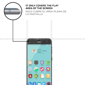 ฟิล์มกันรอยหน้าจอ ANTISHOCK สำหรับอุปกรณ์เสริมมือถือ ZTE Blade S7 ระดับพรีเมียม - Product Image 3