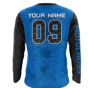 Chemise d'équitation coupe-vent en polyester Chemise de motocross unisexe Oem personnalisation dernière conception imperméable - Product Image 3