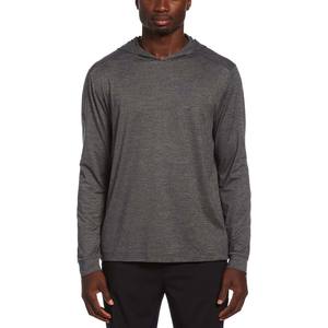 Camiseta con capucha de manga larga hilada con anillo ligero de colores sólidos de alta calidad - Product Image 6