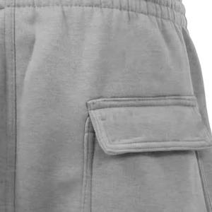 Short de survêtement personnalisé pour hommes multi-poches vente en gros de short cargo en polaire décontracté Hip Hop d'été surdimensionné avec cordon de serrage pour hommes - Product Image 6