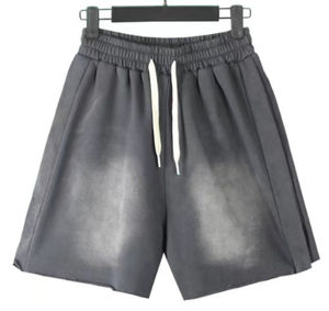 Short de sport décontracté pour homme pour l'été Séchage rapide et coupe ample 15 couleurs unies pour les vêtements de plage - Product Image 6