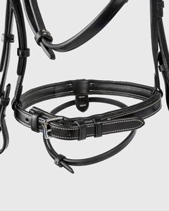 NUEVO Horse Black Fancy Leather Bridle MEJOR Brida de caballo de alta calidad con banda de cristal para cejas para caballos NEW Horse Black - Product Image 5