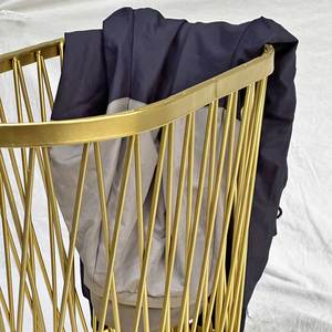 Organizador de Ropa Resistente para Baño - Cesto de Lavandería Portátil (PP y Tela) - Product Image 6