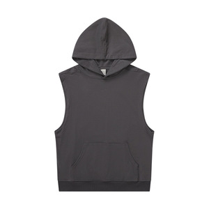 Fabricant personnalisé de haute qualité respirant léger séchage rapide polyester/coton Fitness Gym Muscle Ras du cou coupe régulière - Product Image 1