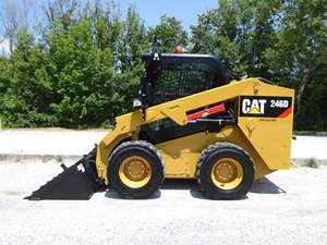 รถตักขนาดเล็กสำหรับ3ton 246C แมวใช้เวลาทำงานกับ epa/ce