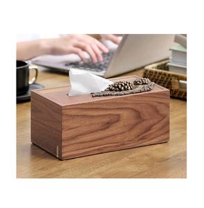 Boîte à mouchoirs en bois de haute qualité design vintage boîte à mouchoirs de taille personnalisée pour la décoration de la maison boîte à mouchoirs - Product Image 5