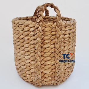 NUEVA CESTA PARA 2025 Cesta de algas marinas tejida versátil con dos asas, ideal para uso diario, organización del hogar o regalos - Product Image 4