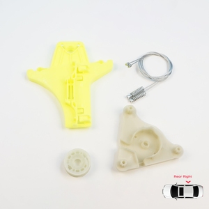 Kit de réparation de lève-vitre électrique arrière droit BWR5521 pour Passat B6 3C2 3C5 B7 362 365 2010-2015 4/5 portes 3C4839756 - Product Image 1
