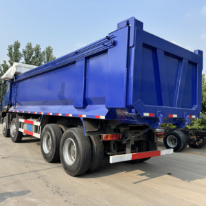 รถเทรลเลอร์รถดั้ม12ล้อยาง13R22.5 HOWO NX 440HP U Bucket 8x4 LHD - Product Image 3