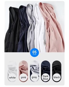 2024 OEM Customized Men's Hoodies <b>Light</b> Weight Winter Fabric with Embroidered Logo XS to 6XL Sizes Printed Pattern - Product Image 3