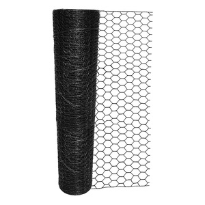 CuộN Hàng Rào Lưới Thép Hình Lục Giác Tráng Bột Màu Đen 4ft X 150ft - Product Image 1