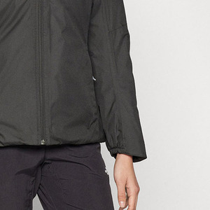 Chaqueta Softshell Aislante Quest para Mujer Negra, Cierre Completo, Precio de Fábrica, Mangas Largas, Resistente al Viento, para Correr al Aire Libre - Product Image 4