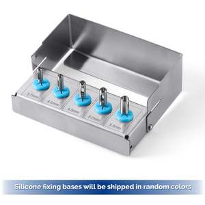 Kit de 5 Piezas de Brocas de Resección Gingival Circular para Implantes Dentales, Herramientas Manuales y Mecánicas de Acero - Product Image 2