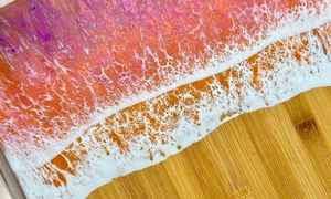 Tabla de Cortar de Madera de Resina de Superficie Lisa Hecha con Madera de Acacia y Madera de Mango que Ofrece un Corte Confiable - Product Image 6