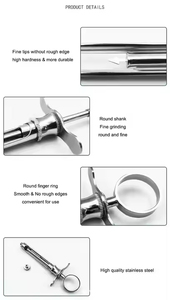 Venta caliente Dental Dowell Jeringa de aspiración Venta al por mayor Desechable Médico 10 ml Jeringas dentales de riego de plástico - Product Image 4