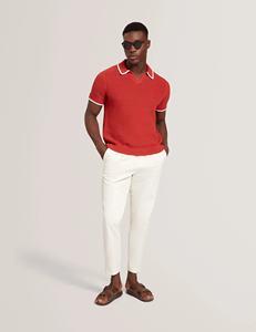 Doux Respirant 100% Coton Léger Confortable Coupe à la Mode Cou Manches Courtes Haute Qualité Personnalisable OEM ODM Usine - Product Image 3