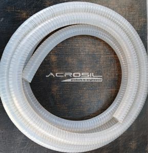SS316 Wire Braided <b>Hose</b> Transparent Food Grade Silicone Custom Cutting Rubber Material - Product Image 2