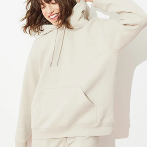 New Latest Design Customized Fleece Long Sleeve Hoodie for Women - Product Image 3