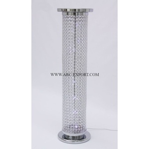 Juego de 3 soportes Harlow de decoración de flores de latón y Metal pulido dorado, diseño atractivo, diferentes tamaños, decoración del hogar, soporte Harlow - Product Image 6