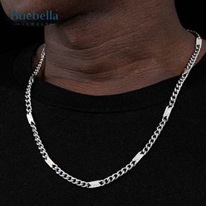 Venta caliente de alta calidad 925 Plata 14K chapado en oro 5mm relámpago collar de cadena cubana para hombres - Product Image 1