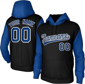 Sudaderas con capucha de béisbol sublimadas personalizadas Sudaderas con capucha de deportes de equipo de impresión digital al por mayor para hombres y mujeres - Product Image 5