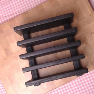 Juego de 4 Tablas de Cortar de Madera Oscura Hechas a Mano, Ideales para Restaurantes, Cafeterías, Ocasiones Especiales y Regalos, Juego de la India - Product Image 4
