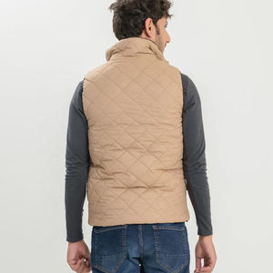 2025 recién llegados chaleco acolchado transpirable para hombre de talla grande de alta calidad Chaleco de media manga reflectante de seguridad invierno Casual - Product Image 6