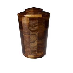 Urnas de cremación con acabado brillante, urnas de cremación sostenibles decorativas hechas a mano, recuerdo de Metal de latón, cenizas para adultos - Product Image 5