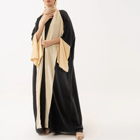Yeni Tasarım Vintage Mütevazı Balo Elbisesi Abaya Müslüman Elbisesi Kışlık Kapalı Düz Kemerli Cepli Dubai Kadınlar Şapel Trenli Maxi Organze