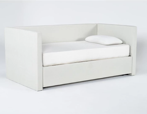 Upholstered Twin Double Fabric Day <strong>Bed</strong> Storage Bedroom Furniture Set <strong>Sofa</strong> <strong>Bed</strong> <strong>With</strong> <strong>Trundle</strong> <strong>Sofa</strong> <strong>Bed</strong> - Product Image 1