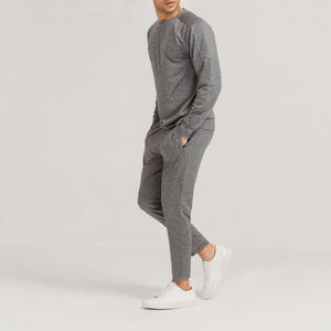 Ensemble de survêtement d'hiver pour homme de haute qualité avec logo personnalisé, col montant, tissu respirant antibactérien, couleur/taille personnalisée, service OEM - Product Image 2