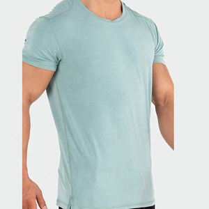 เสื้อยืดผู้ชายเสื้อแห้งเร็วเสื้อแห้งเร็วเสื้อยืดออกกำลังกายฟิตเนส - Product Image 3