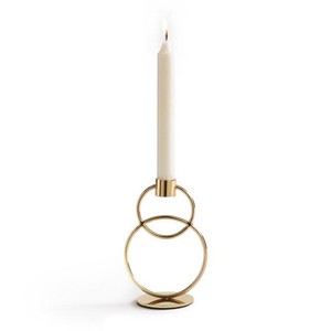 Bougeoir en métal fini personnalisé avec design fantaisie pour la décoration de jardin domestique Bougeoir décoratif de Noël en métal et fer - Product Image 1