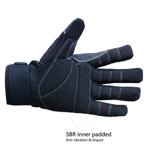 Precio al por mayor, gran oferta, guantes de seguridad mecánicos hechos con material de alta calidad y alto estándar, guantes de cuero sintético con infusión de carbono - Product Image 5