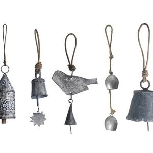 Ornement de Noël suspendu en fer forgé fait main, design personnalisé, finition de haute qualité, décoration de Noël pour arbre de Noël - Product Image 4