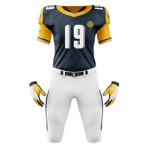 Fabricant de maillots de football américain au Pakistan Tenue de football américain en polyester du meilleur style pour adultes - Product Image 6