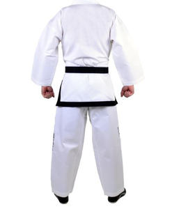 Vente en gros d'uniformes de karaté personnalisés Costumes de kung-fu en coton pour adultes Ensembles de kung-fu d'entraînement du Pakistan Vêtements de sport de taille XL XXL - Product Image 5