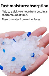 Lettiera per Gatti in Gel di Silice di Grande Successo, Biodegradabile ad Alto Assorbimento con Forte Controllo degli Odori, Lettiera per Gatti in Cristalli di Silicone OEM/ODM - Product Image 2