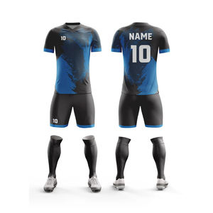Uniformes de Fútbol de Poliéster/Spandex, Nuevo Diseño 2024, Logotipo Personalizado, Alta Calidad, Transpirable, Ligero, a Bajo Precio - Product Image 6
