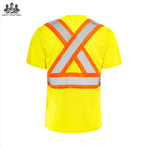 T-shirt de travail industriel 100% coton |   Surpiqûres renforcées |   Écologique |   Vêtements de travail utilitaires |   Fournisseur en gros - Product Image 2