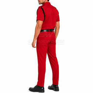 Uniforme de sécurité Premium Guard pour hommes et femmes, polo à manches longues et pantalon assorti pour une utilisation quotidienne en extérieur - Product Image 5