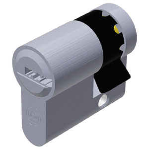 Cilindro Central Cromado Satinado Evok1 Ka 1 Llave 40 mm (30+10) - Product Image 1